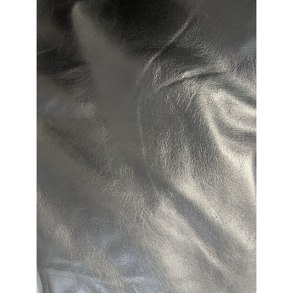 Vintage Philippe Monet Women's Black Leather Biker Pants Sz 30 x 31 Straight Leg - Picture 16 of 16